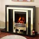Crystal Fires Lisa Surround and Gem Gas Fire Suite